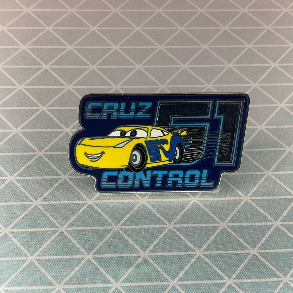 Cruz Control 51 Cars Disney Pin